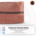 Élingue ronde sans fin en polyester – CMU 6 000 kg – longueur utile 12 m – coefficient de sécurité 7:1 – Image 5