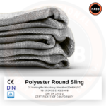Élingue ronde sans fin en polyester – CMU 4 000 kg – longueur utile 10 m – coefficient de sécurité 7:1 – Image 2
