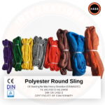 Élingue ronde sans fin en polyester – CMU 0 kg – longueur utile 1 m